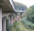 BAB A9, Hangbrücke bei Osternohe