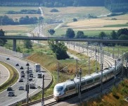Straßenbrücke Staatsstraße St 2227 über die NBS Nürnberg-Ingolstadt bei Bahn-km 47,0 und die BAB A9 Berlin-München